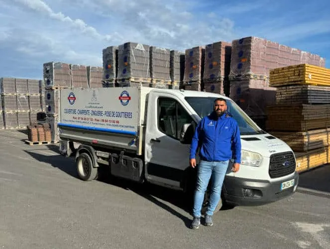 Kevin Paumard, artisan couvreur dans l'Essonne
