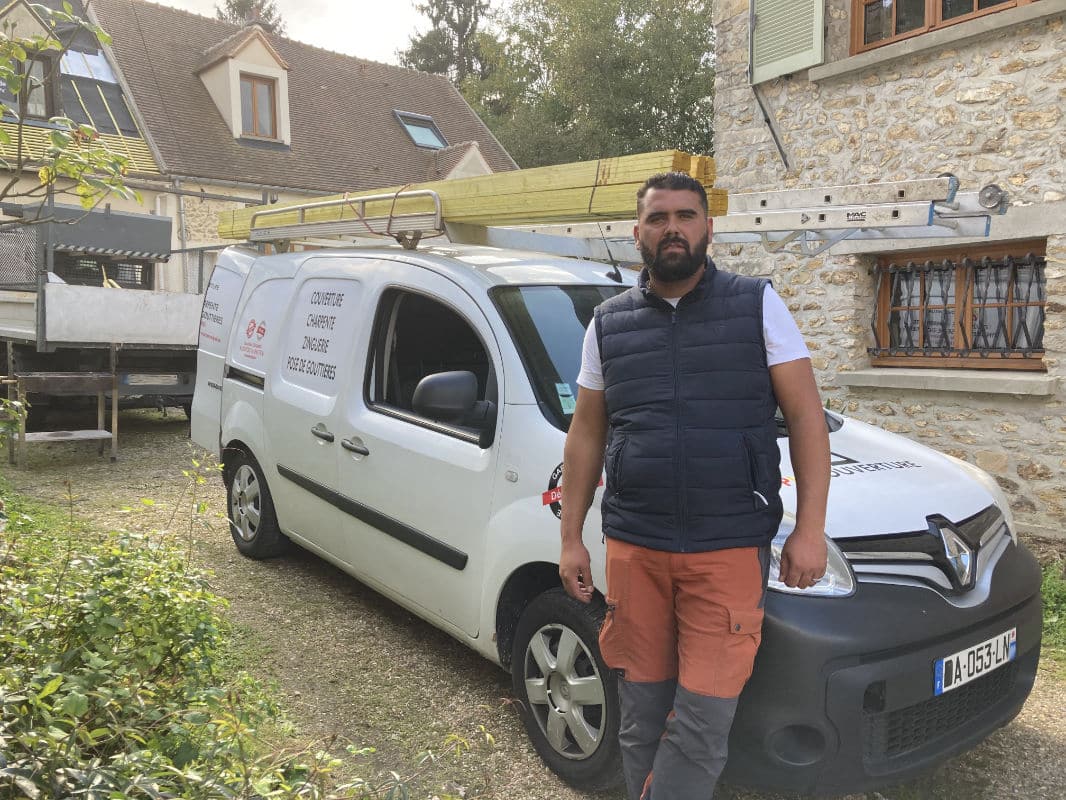 Kevin Paumard, couvreur en Essonne — Les Toitures de Kevin